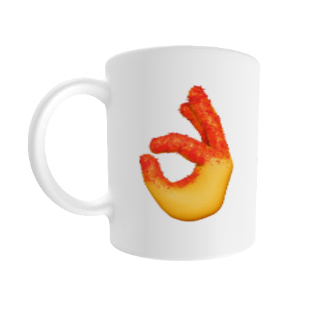 Hot Cheetos Emoji Mug 11oz