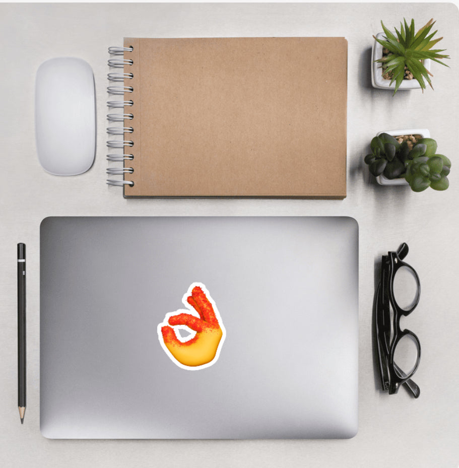 Hot Cheetos Hands Sticker